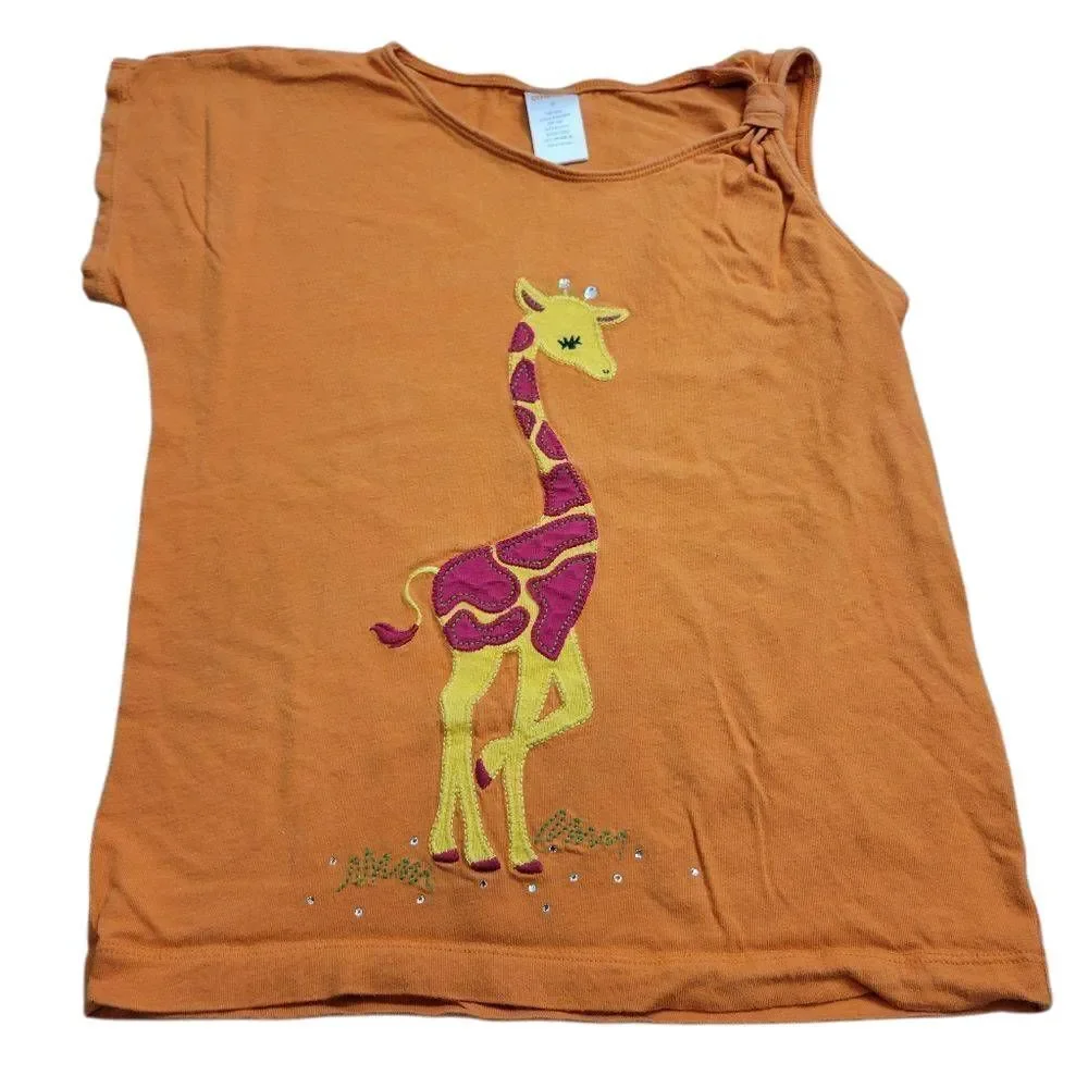 Gymboree giraffe shirt 9